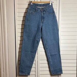 Los Angeles Apparel High Rise Blue Jeans